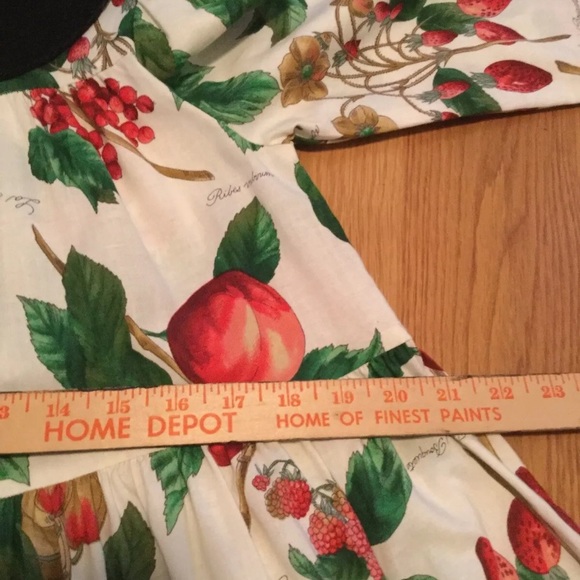 COPY - Vintage Plum pudding girls dress size 7, cotton long sleeves, 100% cotto… - Picture 9 of 14